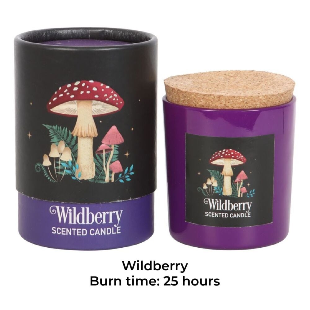 Forest Mushroom Wildberry Candle