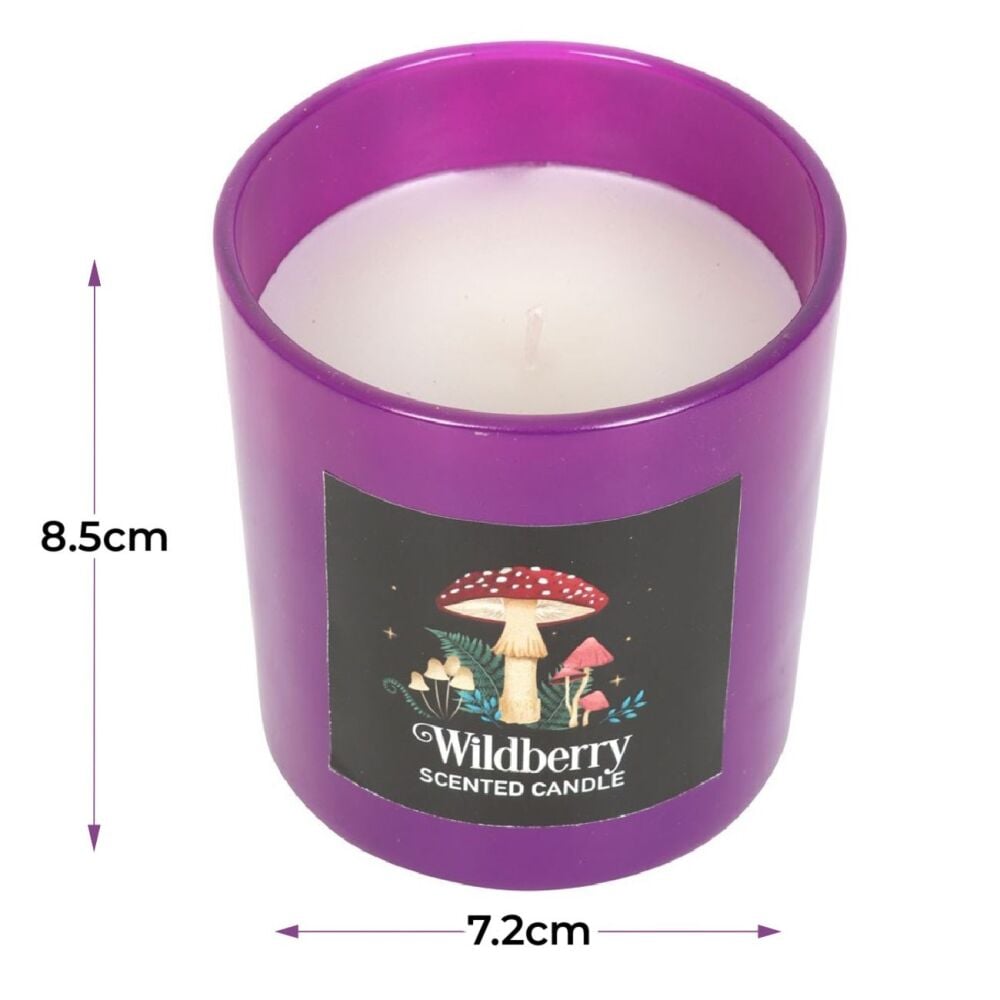 Forest Mushroom Wildberry Candle