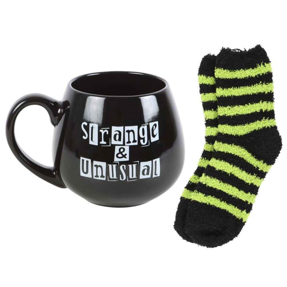 Strange & Unusual Mug and Socks Set