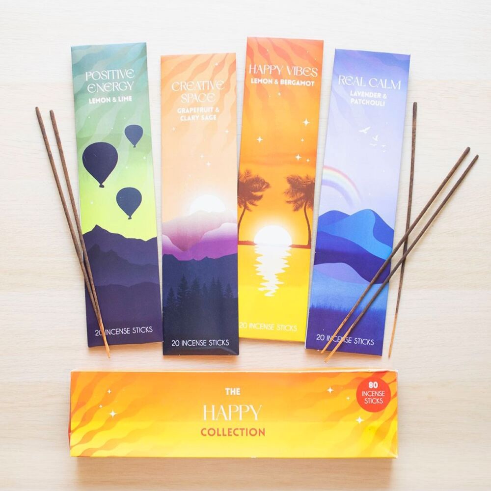 Happy Collection Incense Sticks Set
