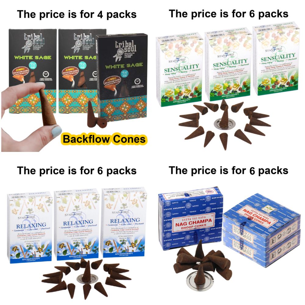 Incense Cones and Backflow Cones