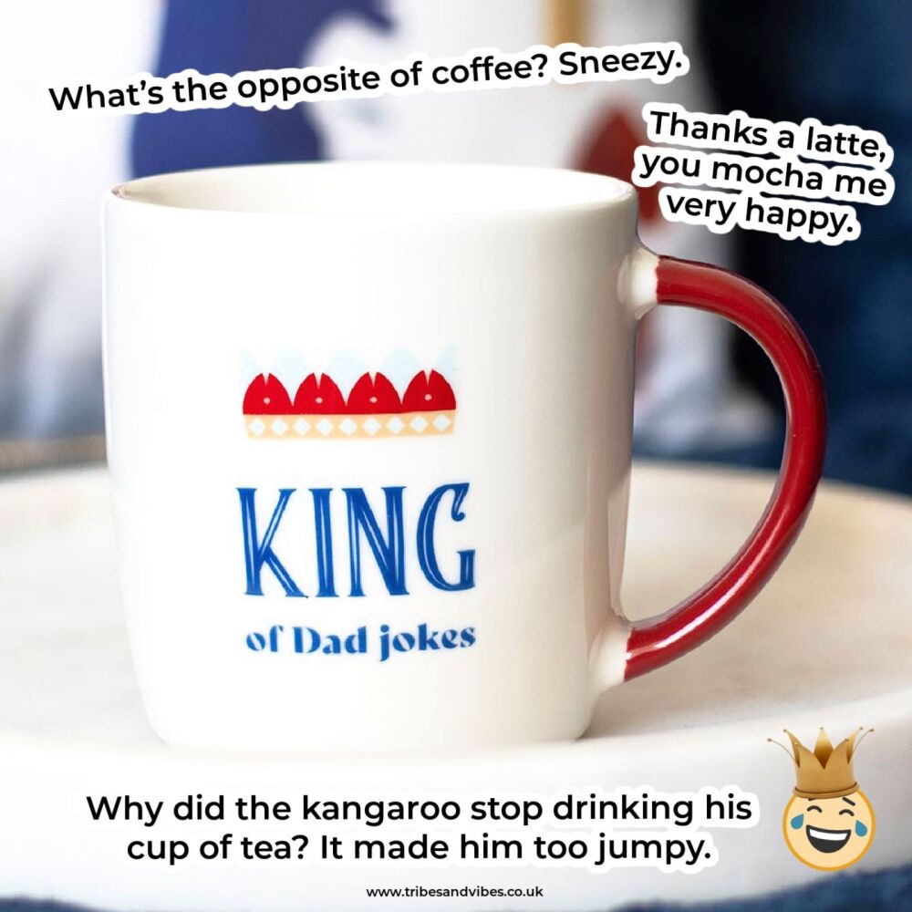 King of Dad Jokes Mug