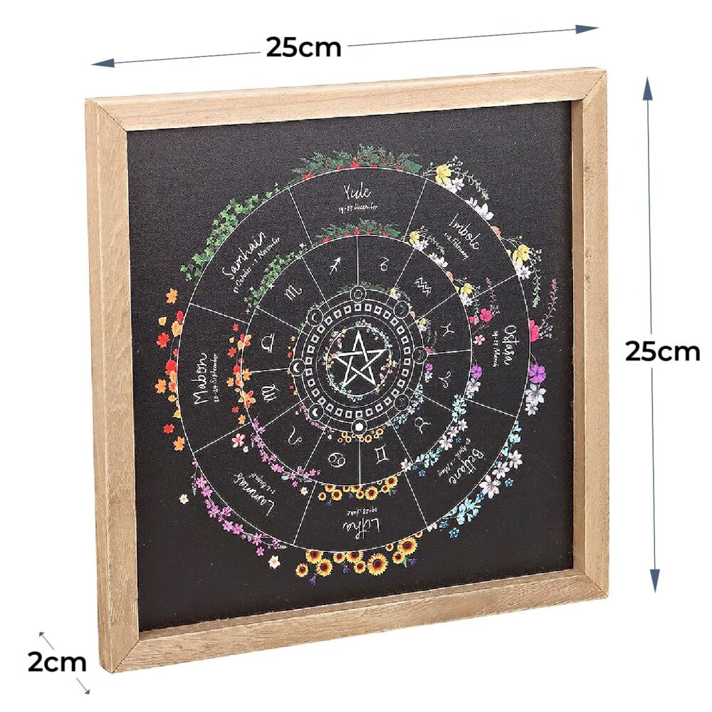 Wheel of the Year Framed Wall Art Print