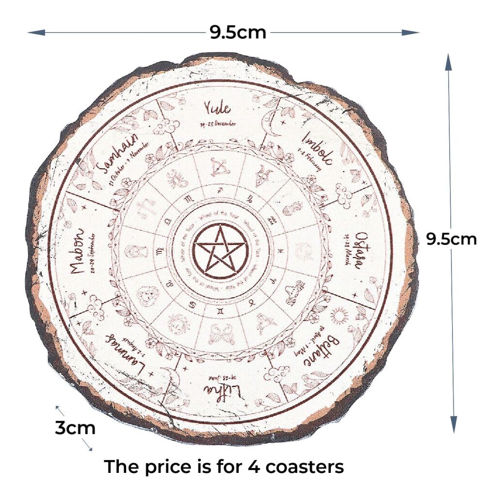 Wheel of the Year Coaster Set