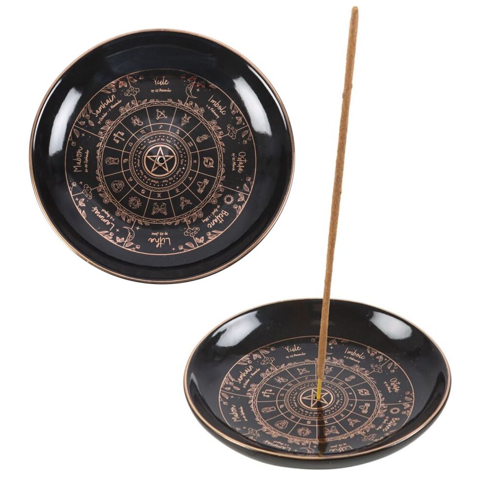 Wheel of the Year Incense Holder