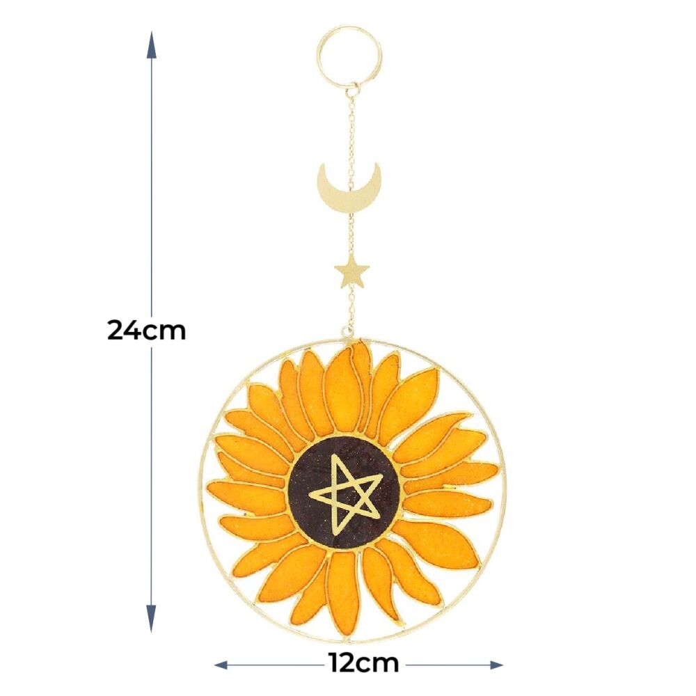 Summer Solstice Sunflower Suncatcher