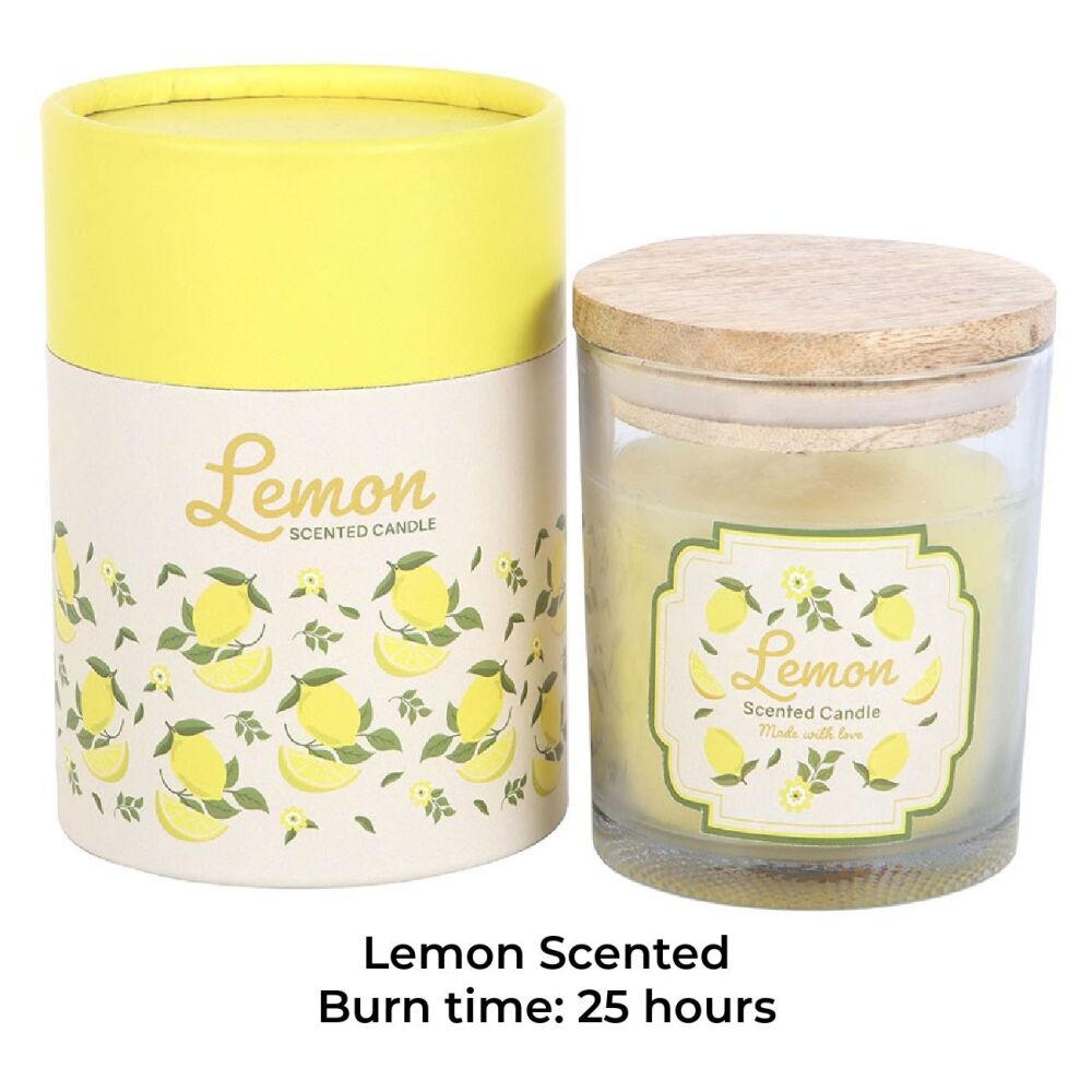 Lemon Scented Candle