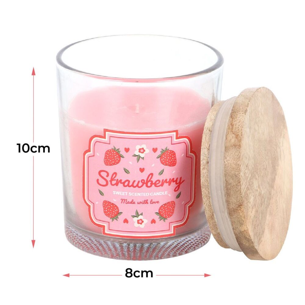 Strawberry Scented Candle