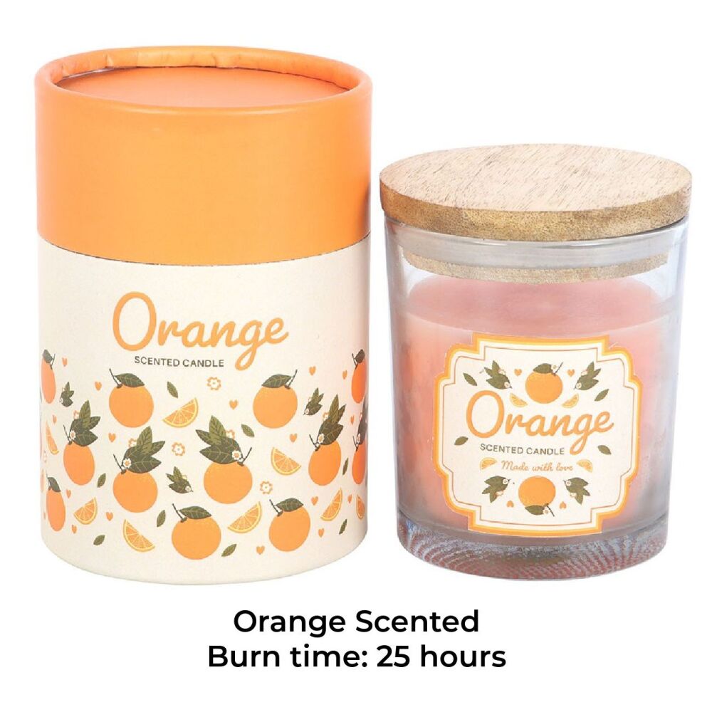 Orange Scented Candle