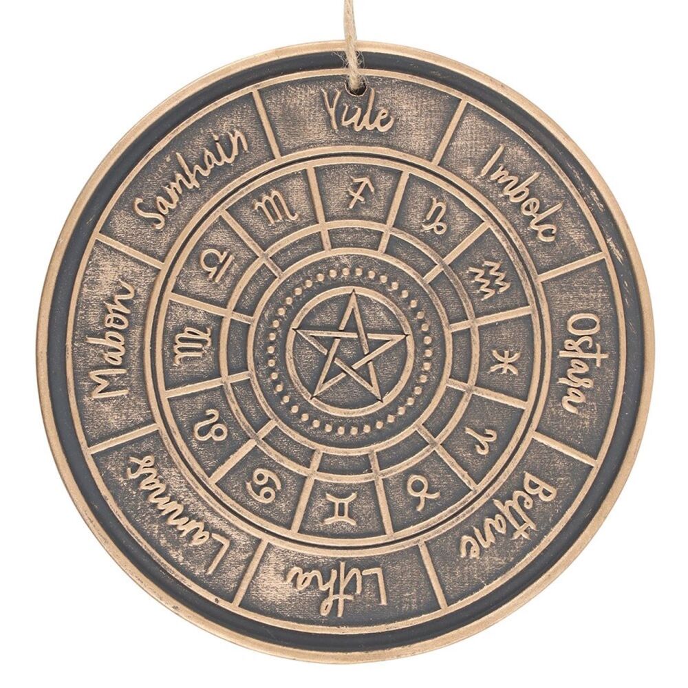 Wheel of the Year Hanging Plaque