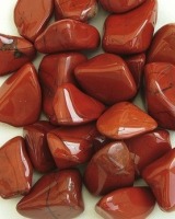 Jasper, Red, Crystal Tumbled Stone 20-25mm