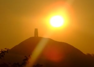 Glastonbury Tor at Dawn