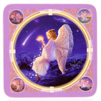 Angel / Fairy Wishing Star Drinks Mat Coaster