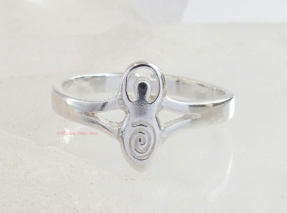 Goddess Toe Ring 925 Sterling Silver (stock)
