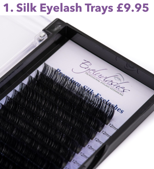 Silk Eyelash Extension Trays 