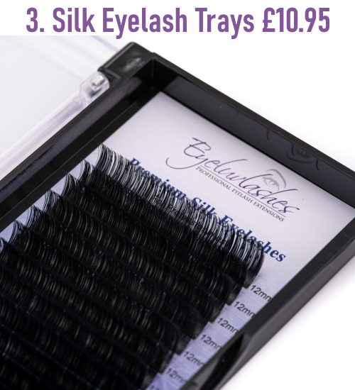 Silk Eyelash Extension Trays 