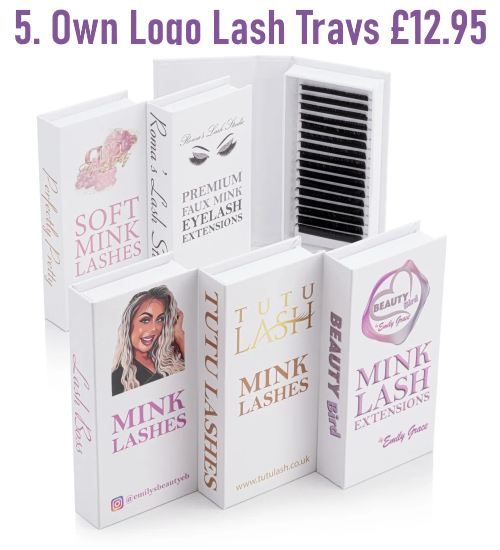 Own Logo Lash Trays