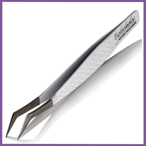 Angled L Tweezers