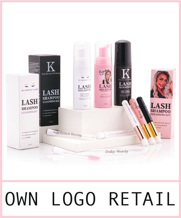 own logo lash products category