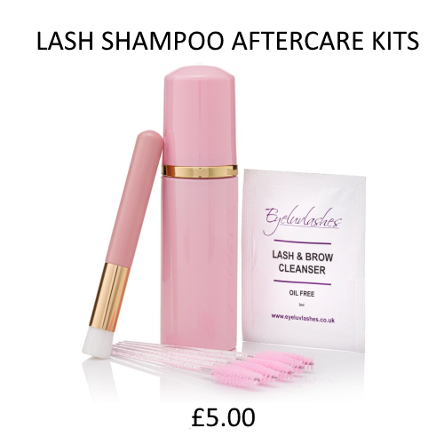 1 New ProductsLash Shampoo Aftercare Kits