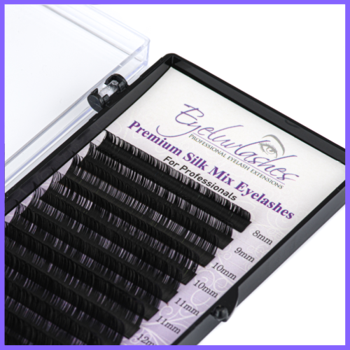 <!-- 0000000000024 -->SILK Eyelash Extension Tray DD 0.07 x 11mm (Square Bo
