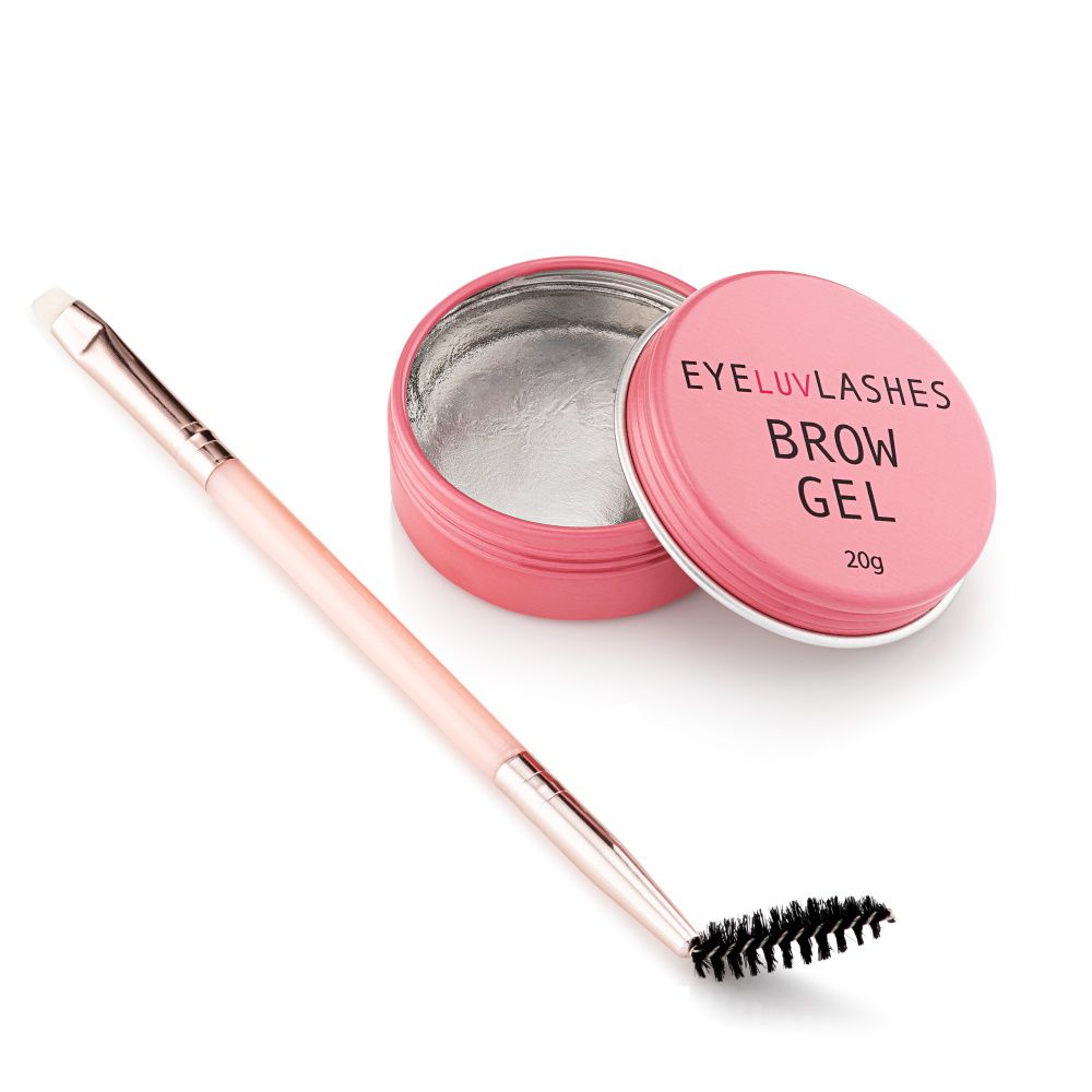 NEW BROW LAMINATION GEL/WAX - easy to use daily lamination for brows Brow Gel Wax including double ended brush 20g (no water requi