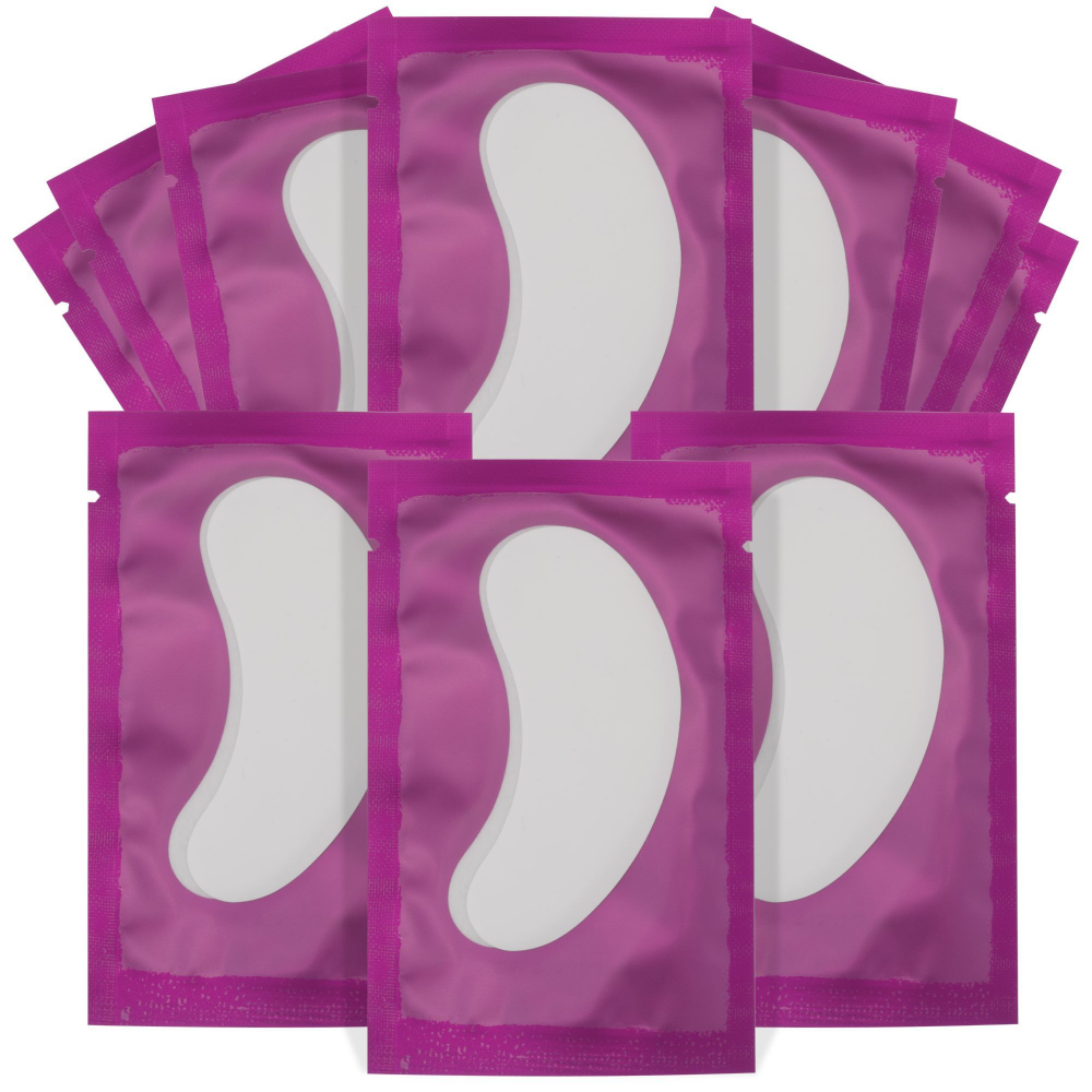 PADS - Slim Lint Free Under Eye Pads (Purple Packet) - 50 PAIRS