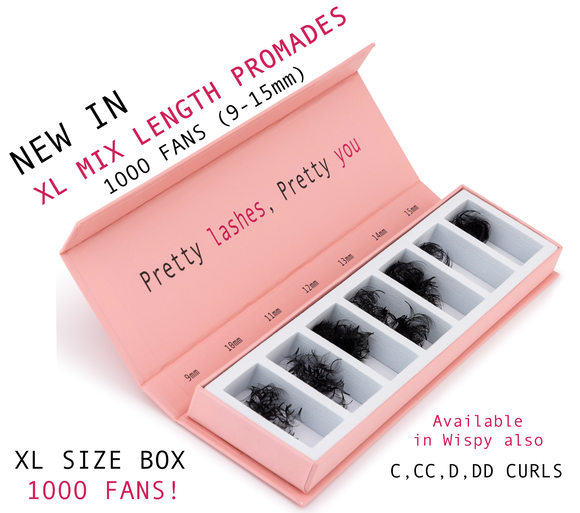Mix Length Promade Lashes