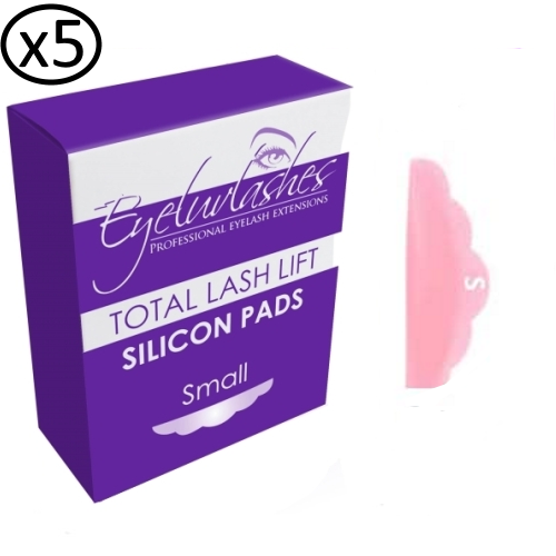 BULK BUY 5 Boxes PINK Small Silicon Curlers (25 Pairs) / JUST £2.50 PER BOX