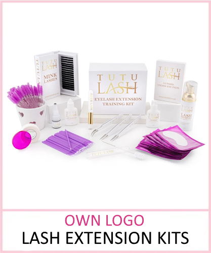 own logo lash training kits