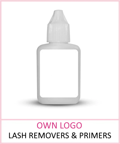 own logo lash removers primers