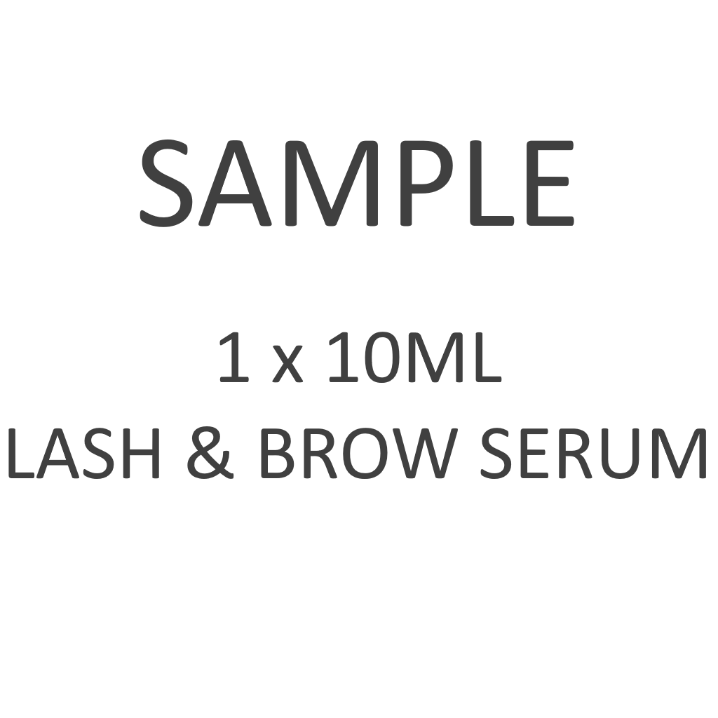 <!-- 000001 -->SAMPLE BOTTLE - 10ml Lash & Brow Serum Sample Bottle for tes