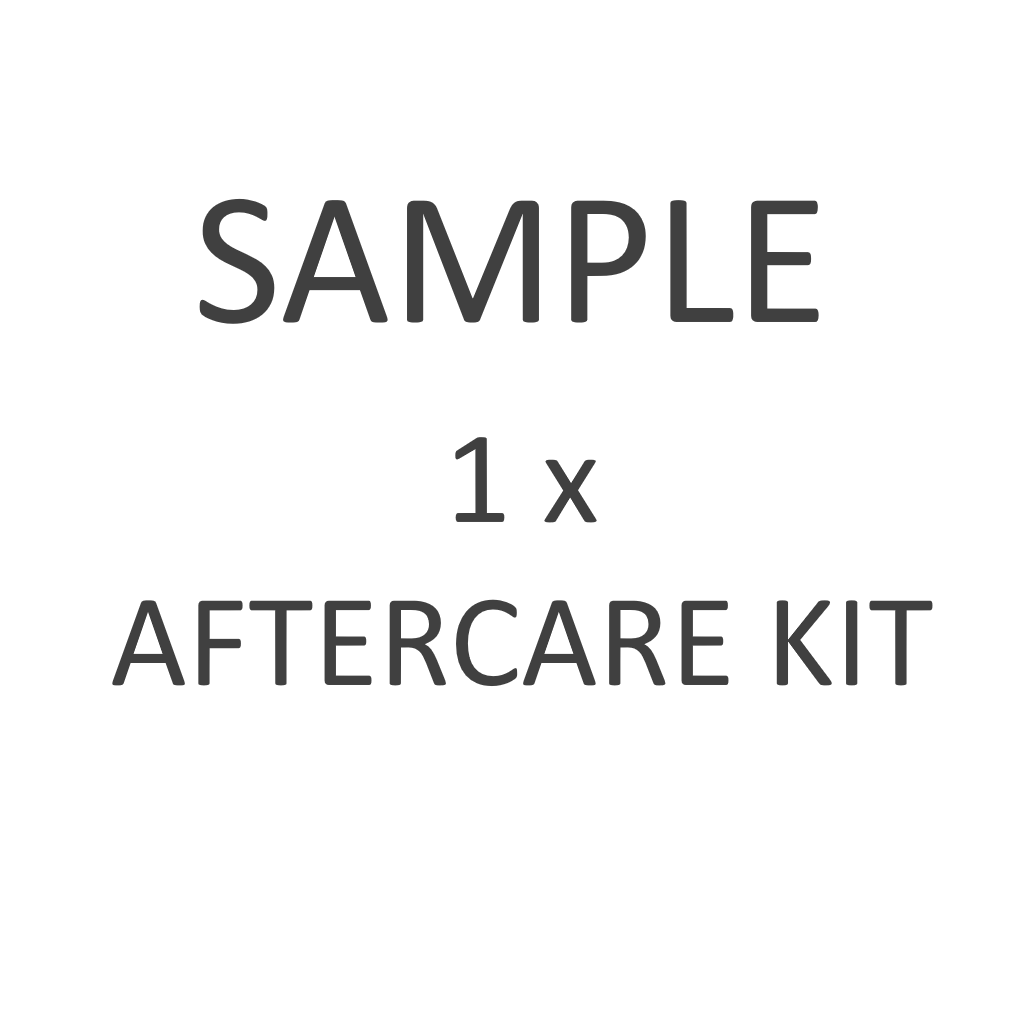 <!-- 000000001 -->SAMPLE - Aftercare Kit - Sample Pack - NO LOGO