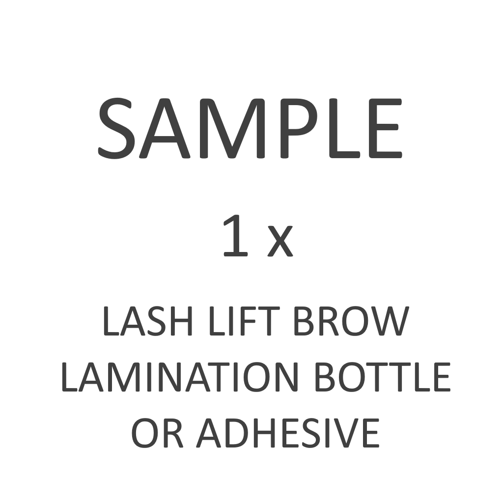 SAMPLE - TEST THE LOTIONS/ADHESIVE - NO LOGO