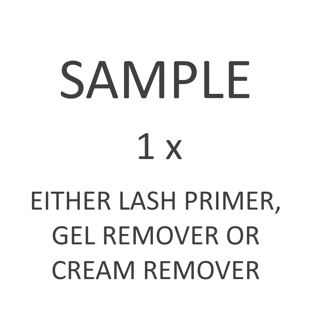 SAMPLE - Choose either Primer, Gel Remover or Cream Remover - Sample Bottle - NO LOGO