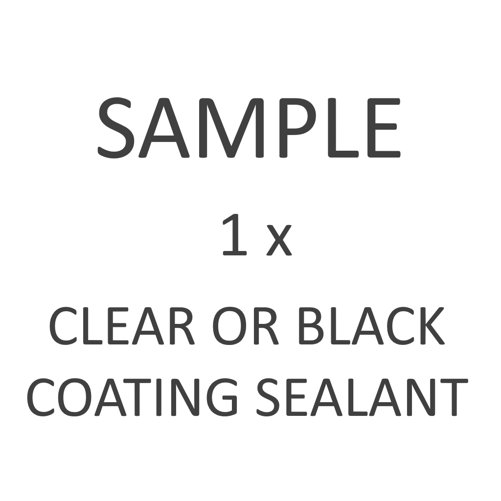 SAMPLE - LASH COATING SEALANT - Clear or Black - Sample Bottle - No Logo