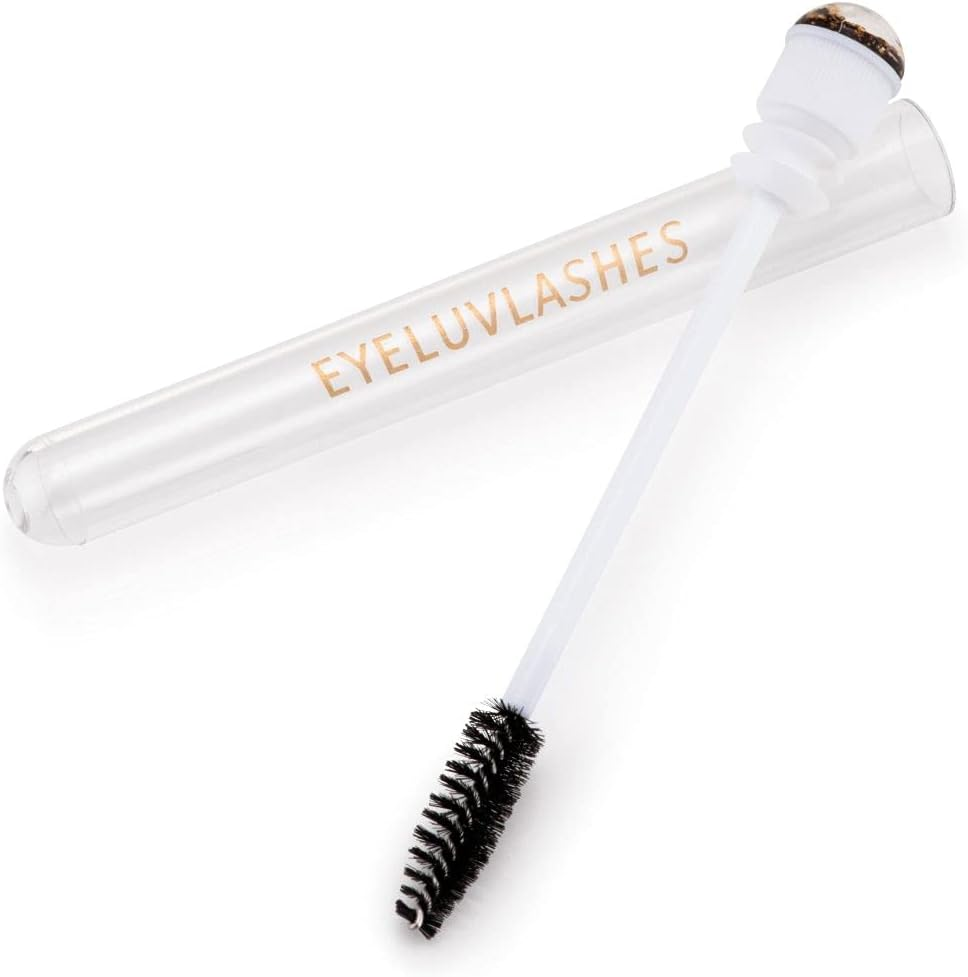 200 x Eyeluvlashes Branded Spoolies Tube and Mascara Brush - NOTE BRANDED AS EYELUVLASHES