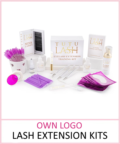 own logo lash extension kits