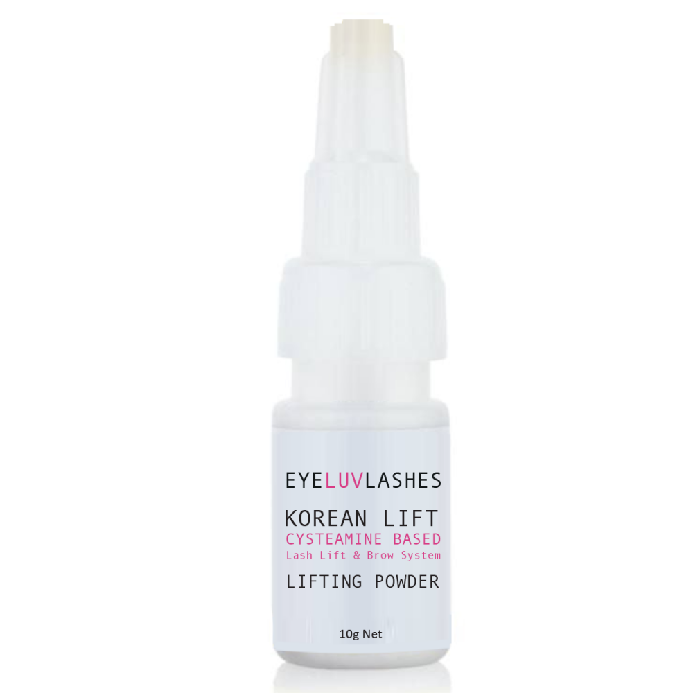 NEW KOREAN CYSTEAMINE FORMULA Lash Lifting Powder - 10g Net - Own Logo - UK Manufactured