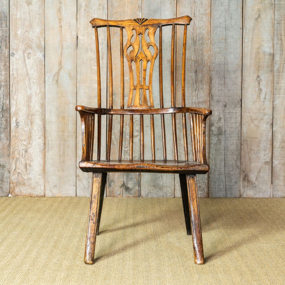 Country Chippendale chair