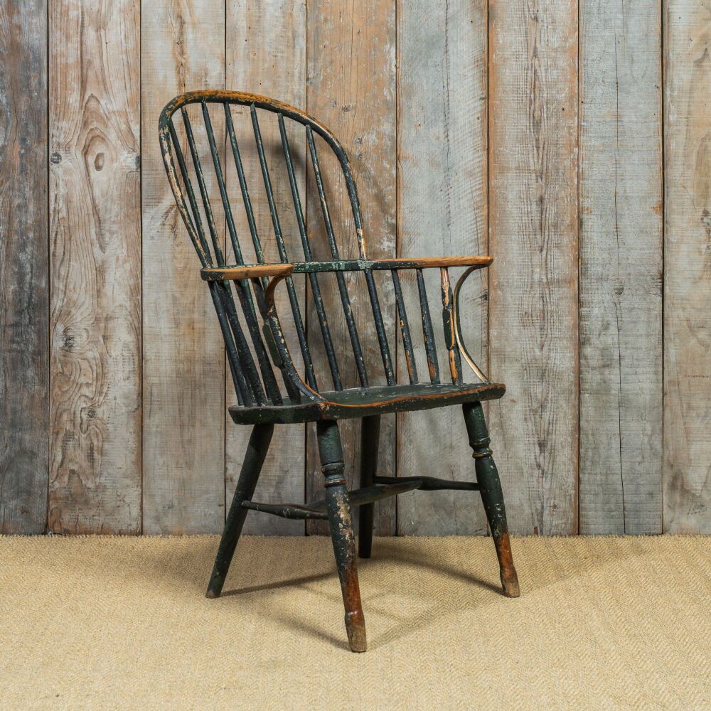 Painted Windsor chair