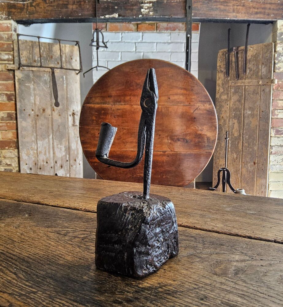 Devon rushlight holder