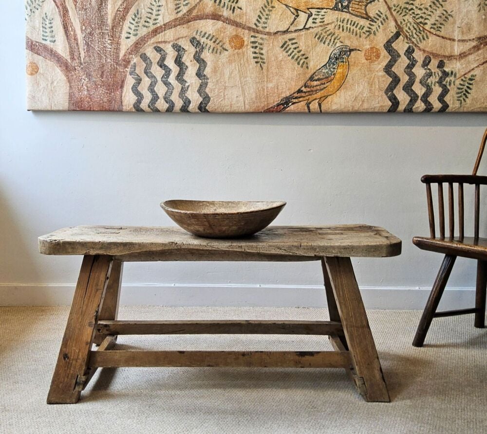 Primitive bench