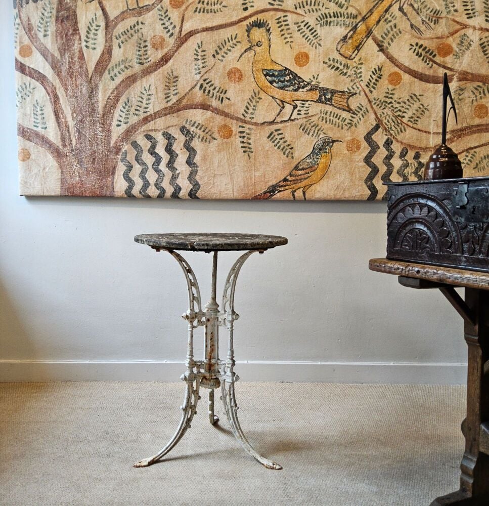 Cast iron garden table