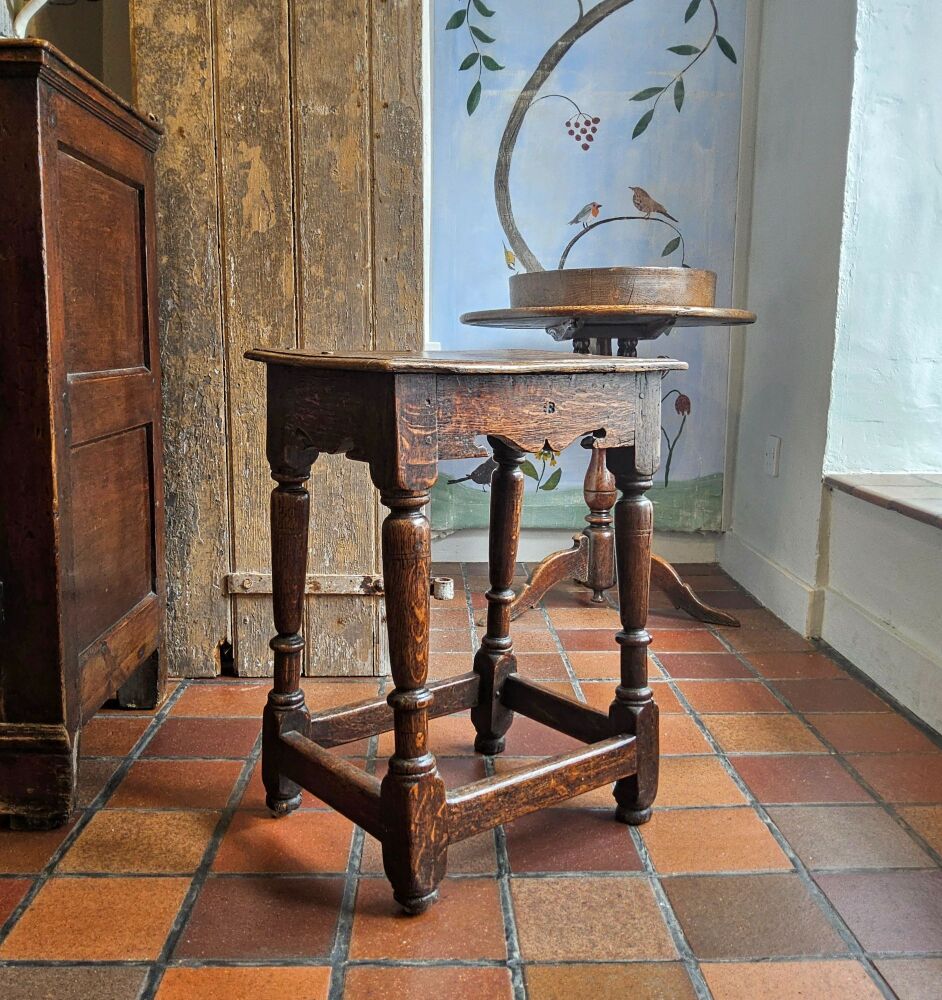 Charles II joint stool