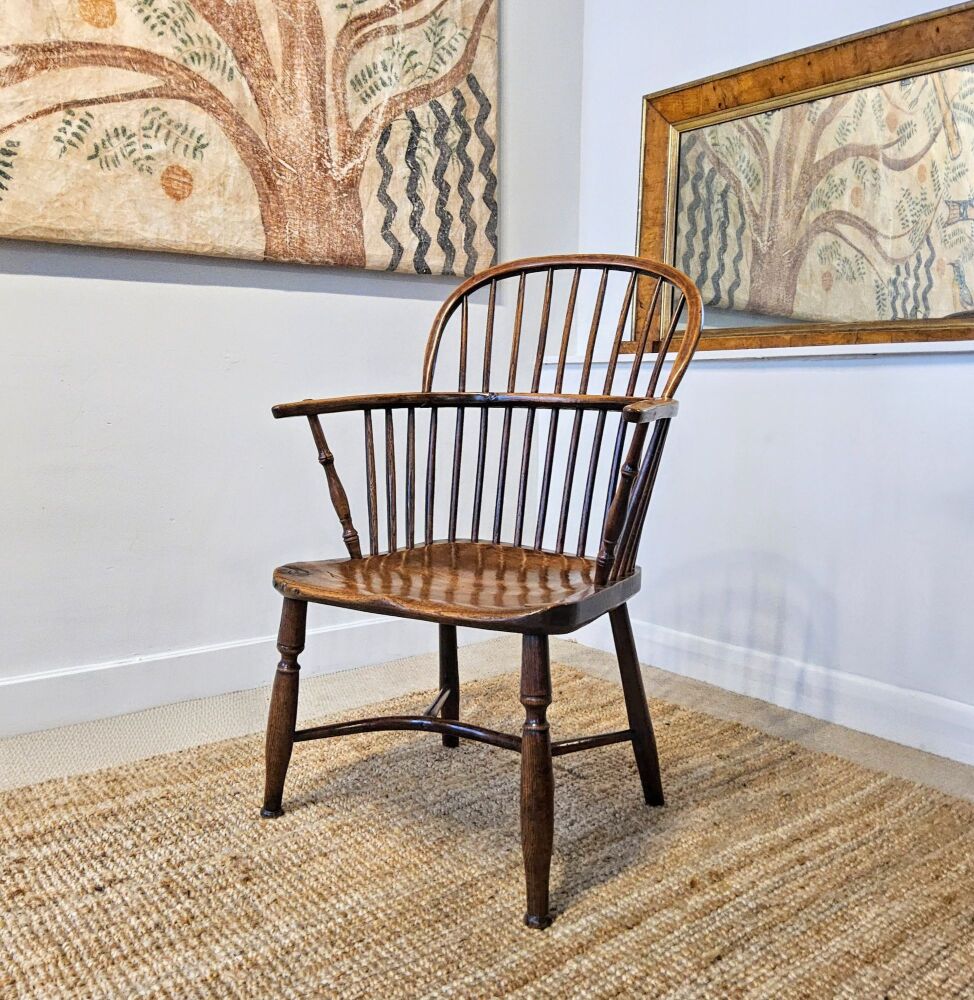 Country Windsor armchair