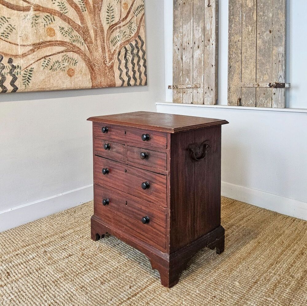 Georgian painted chest