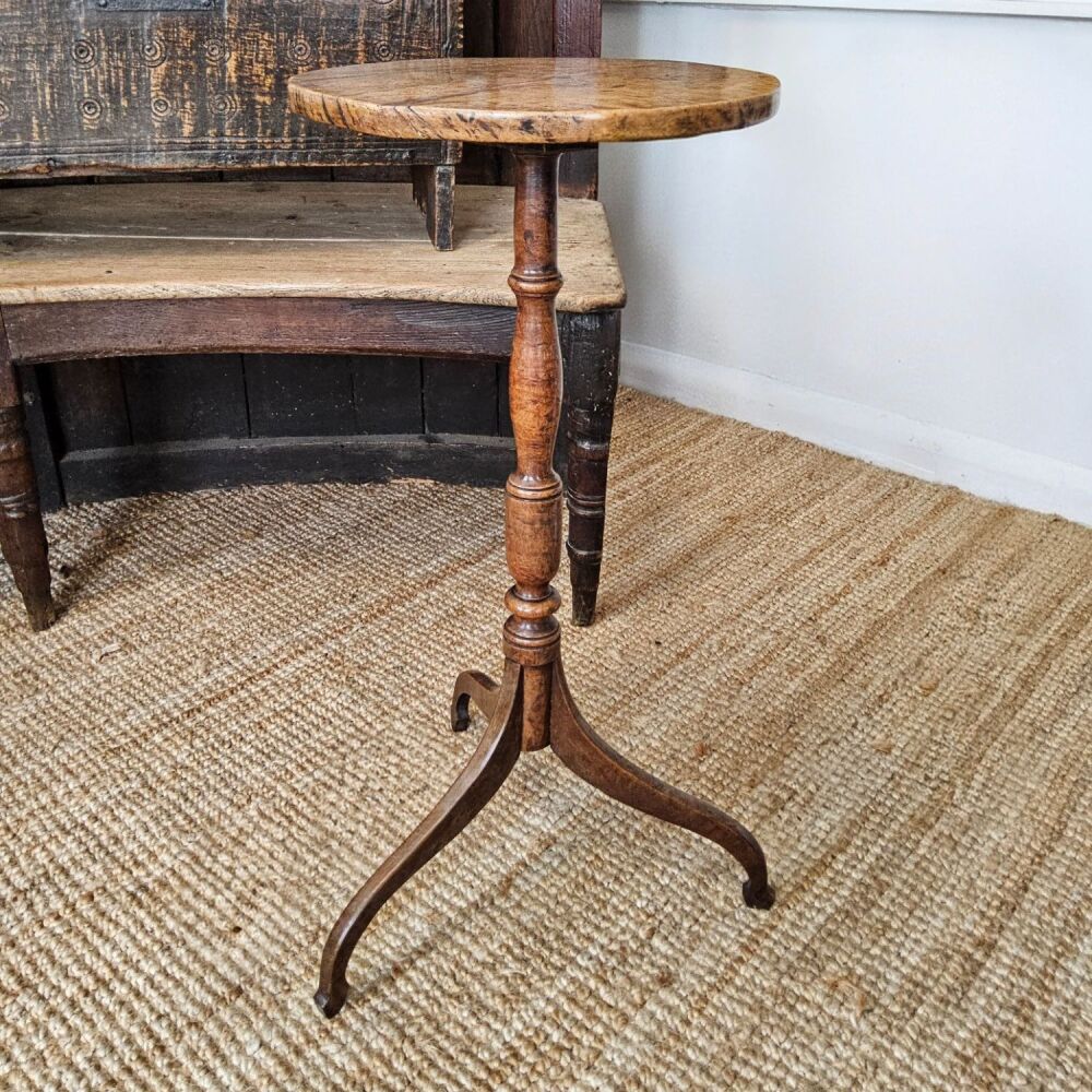 Burr elm table