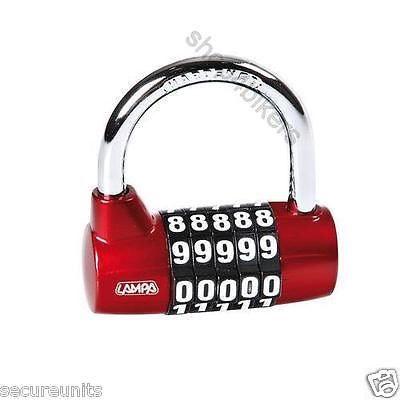 Resettable combination padlock 