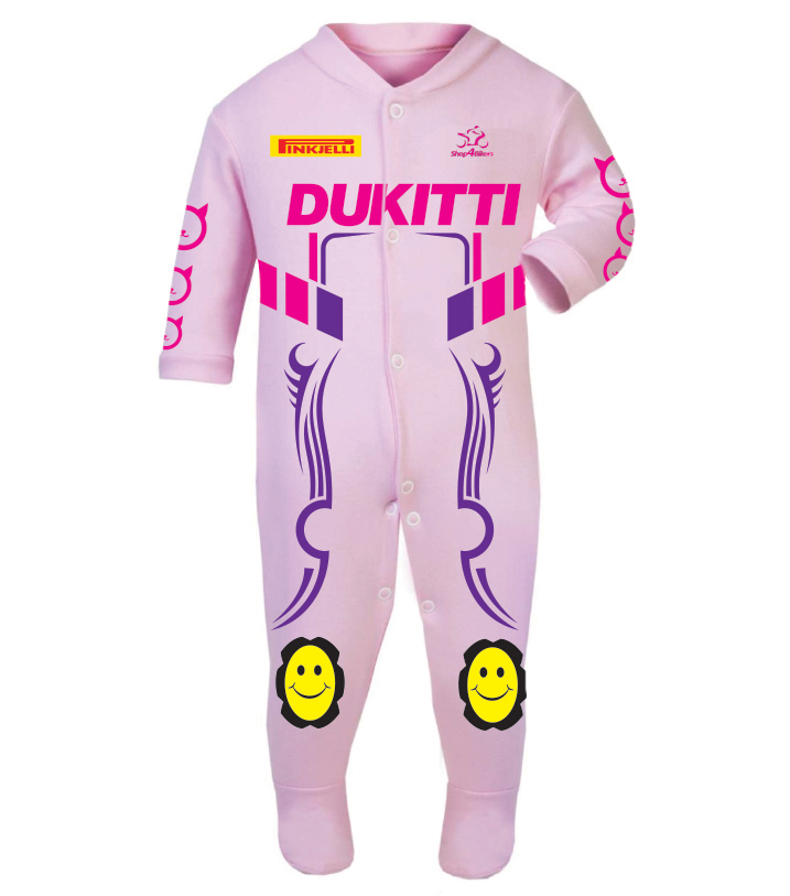 Motorcycle Baby grow babygrow Dukitti 2016 Baby Girl Race Suit